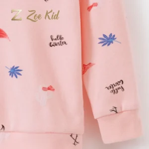 Girls’ Long Sleeve Cotton Set