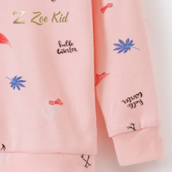 Girls’ Long Sleeve Cotton Set