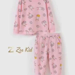 Girls’ Long Sleeve Cotton Set