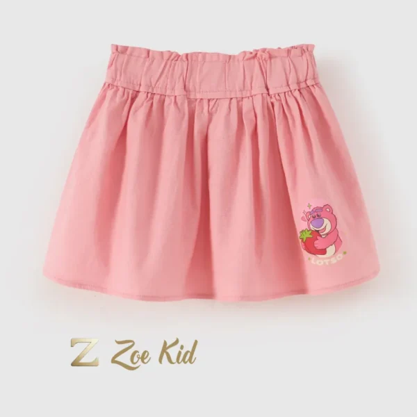 Lotso Bear Strawberry Skirt for Girls